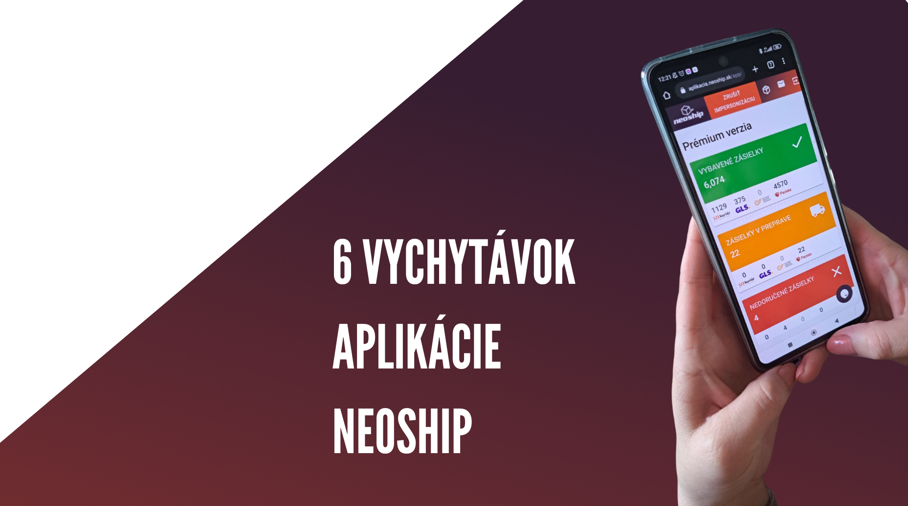 6 vychytávok aplikácie Neoship, ktoré vám uľahčia expedíciu v eshope